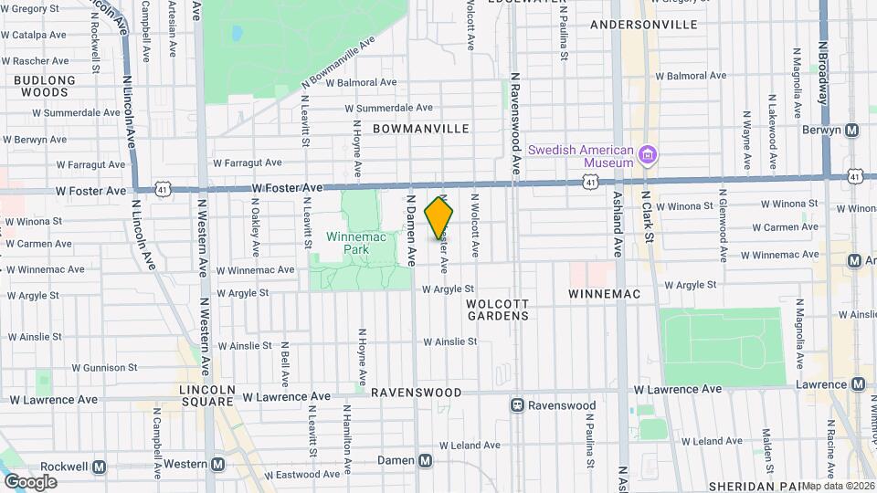 5052 N Winchester Ave, Unit Apt 3W Mapa y Detalles de la Ubicación