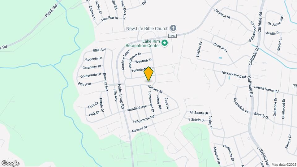 5804 Nessee St Map and Location Details