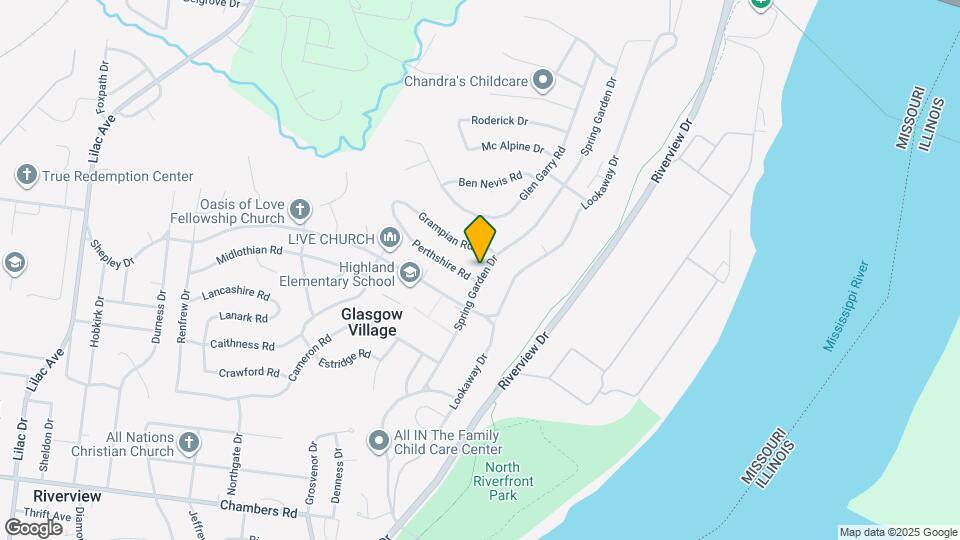 10531 Spring Garden Dr Map and Location Details