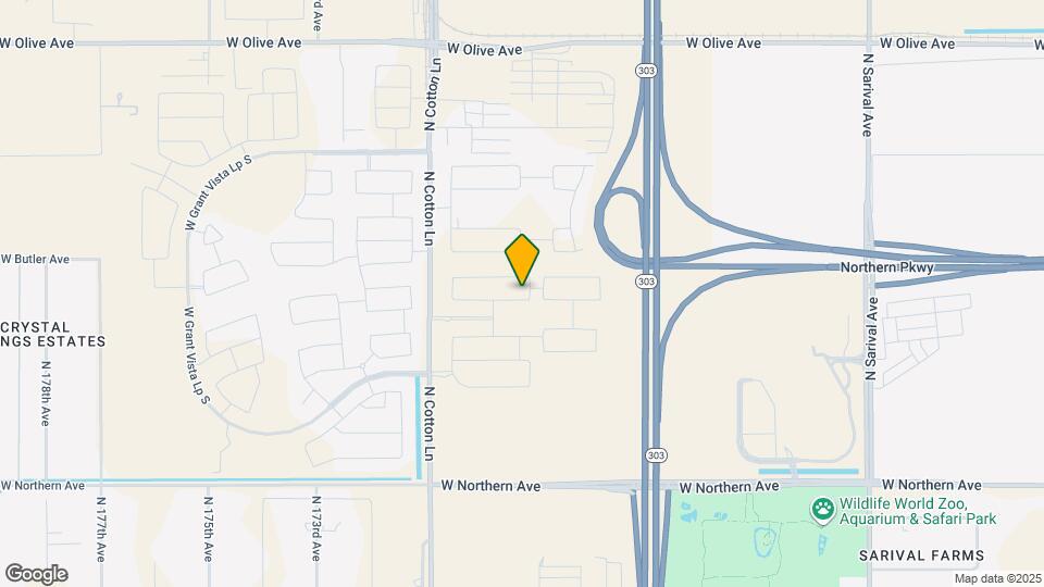 16924 W Echo Ln Map and Location Details