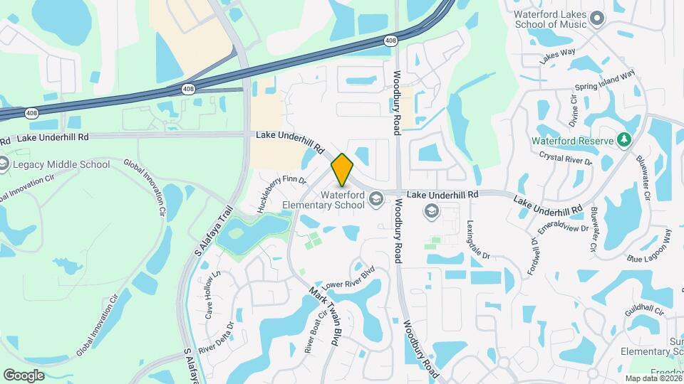 12718 Whiterapids Dr Map and Location Details