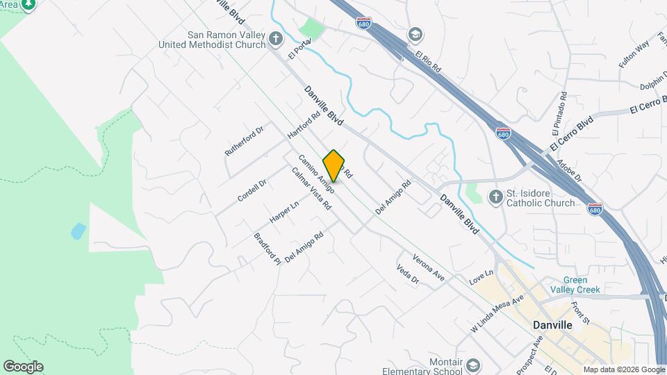 628 Camino Amigo Map and Location Details