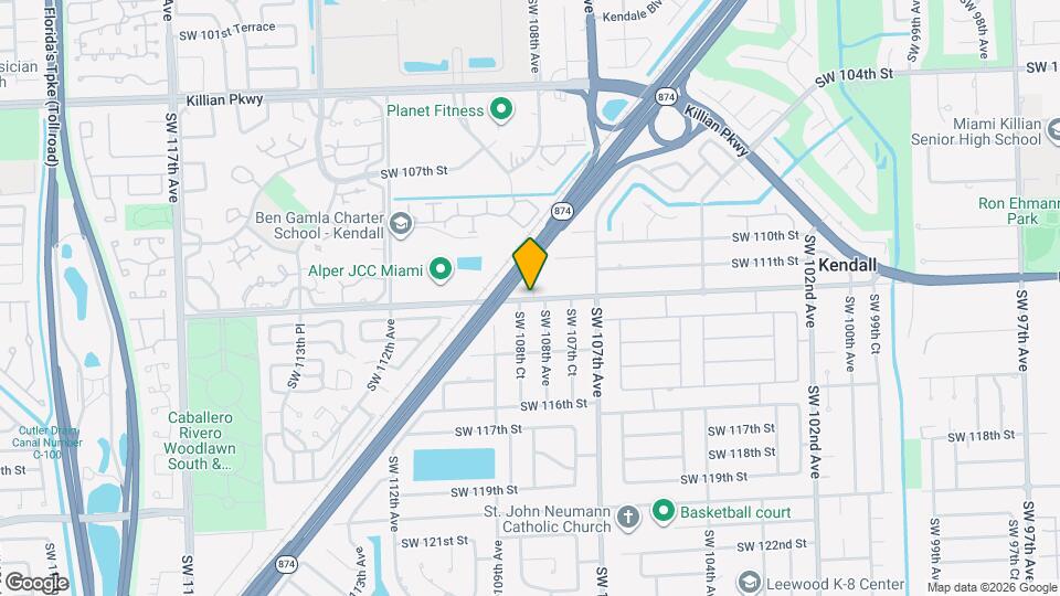 10835 SW 112th St Map and Location Details