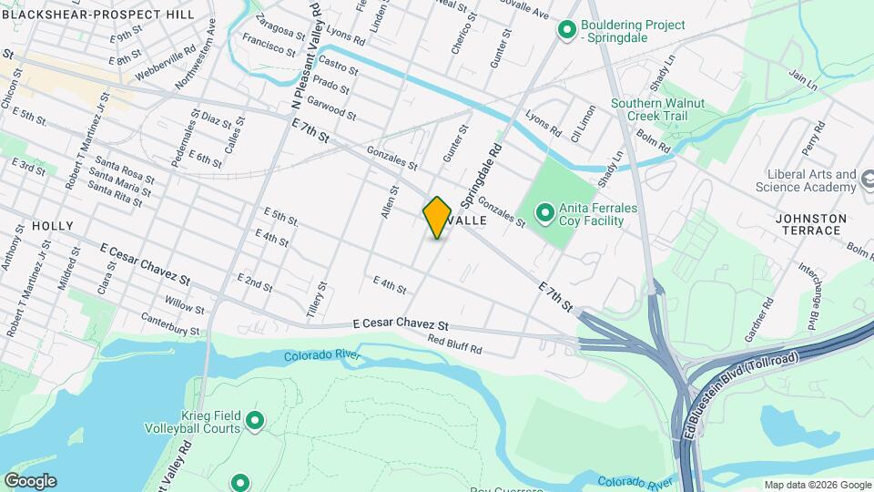 600 Springdale Rd Map and Location Details