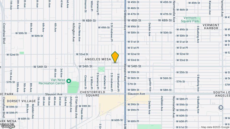 1869 W 54th St, Unit 1869 Mapa y Detalles de la Ubicación