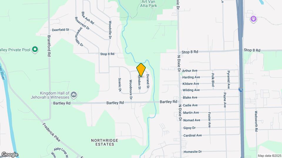 5800 Kendon St Map and Location Details