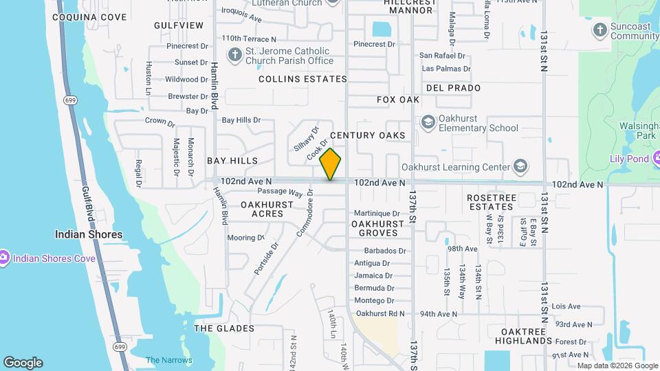 14036 102nd Ave N Map and Location Details