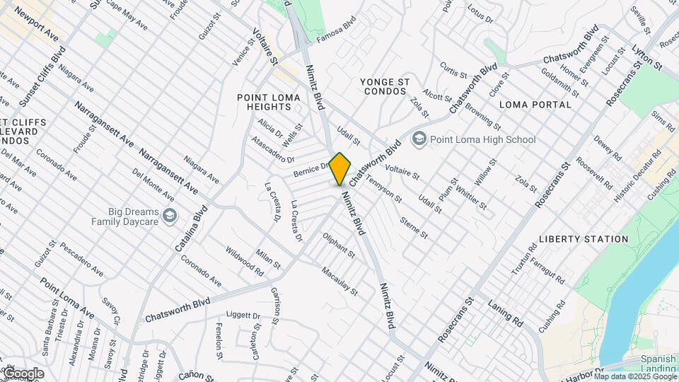 3706 Nimitz Blvd Map and Location Details