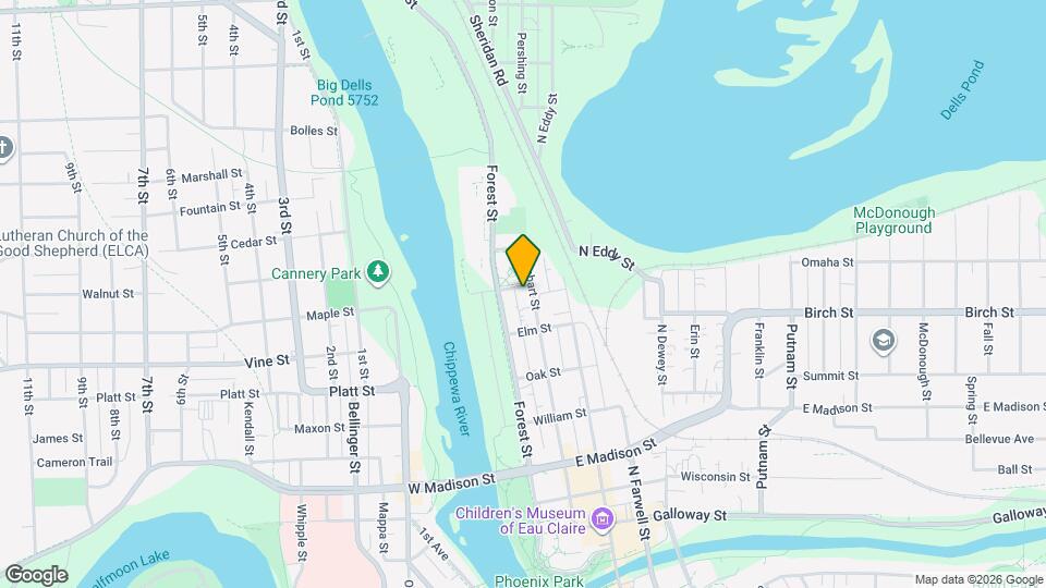 736 Hobart St Map and Location Details