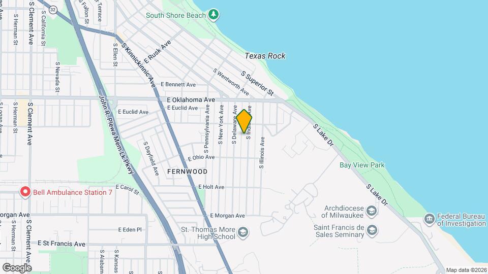 3235 S Indiana Ave, Unit Lower Mapa y Detalles de la Ubicación