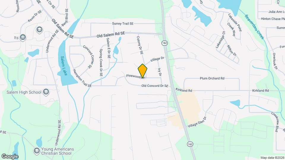 2135 Pinewood Dr Map and Location Details