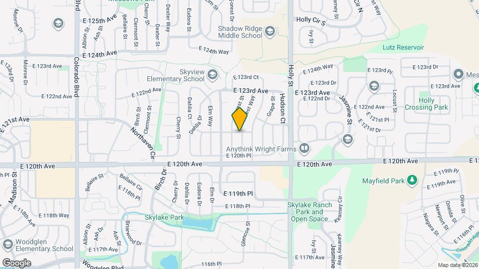 12091 Forest Way Map and Location Details