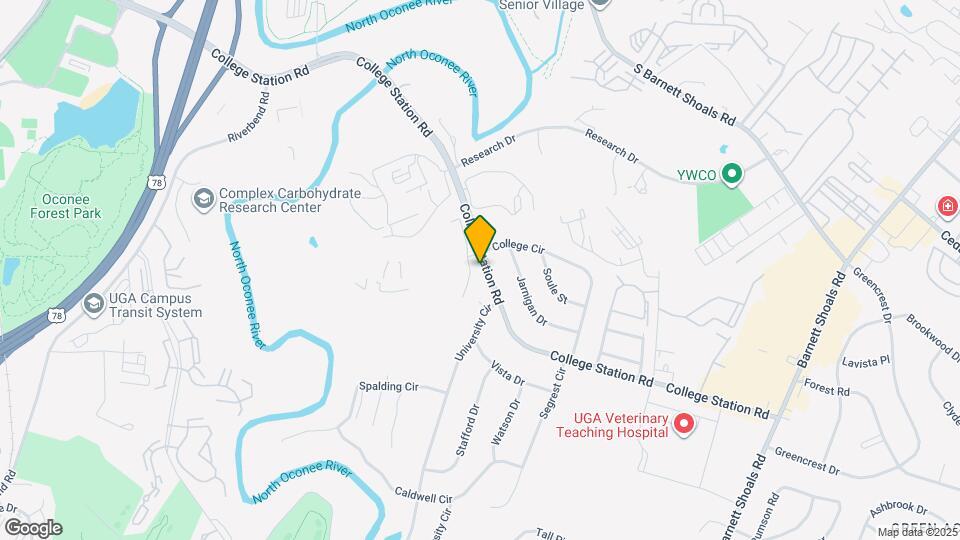 1000 College Station Rd Map and Location Details