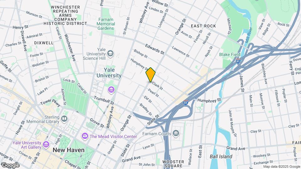 545 Orange St Map and Location Details