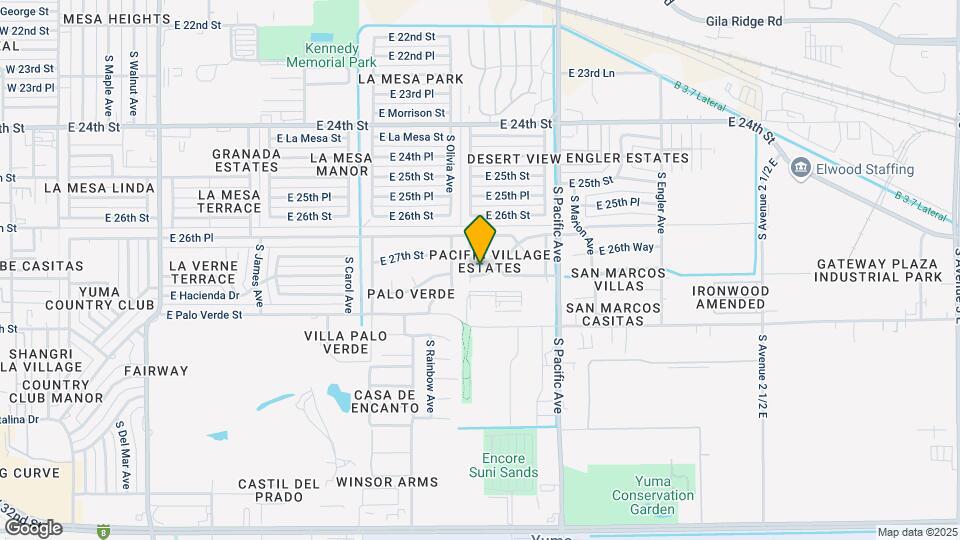 1732 E San Marcos Dr Map and Location Details