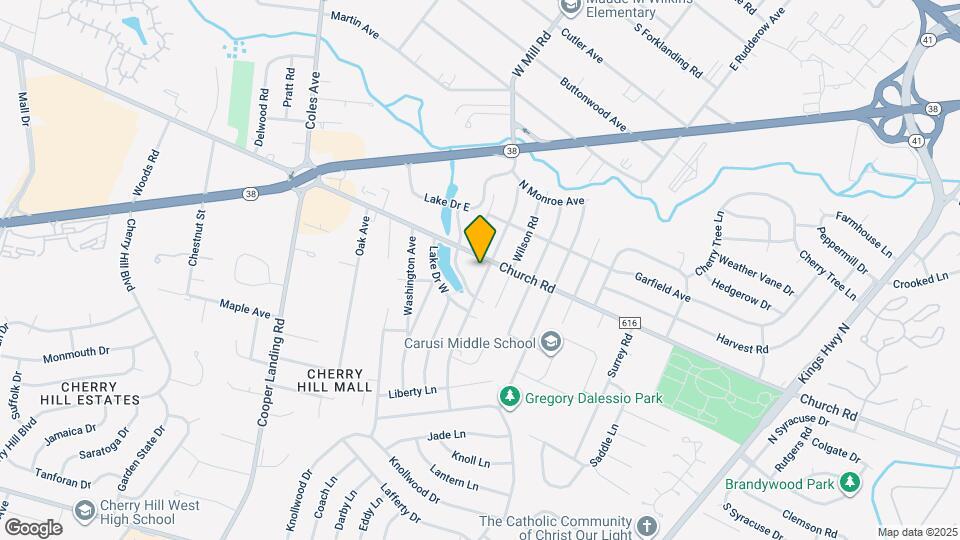 306 Columbia Blvd Map and Location Details