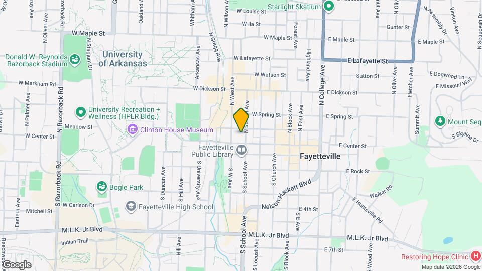 Hillcrest Towers Map and Location Details