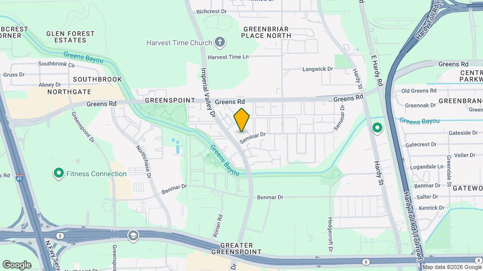 17202 Imperial Valley Dr Map and Location Details