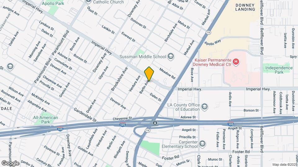 8709 Lyndora St Map and Location Details