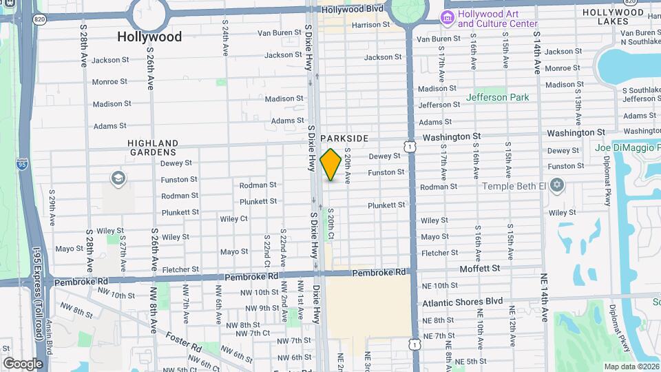2035 Rodman St Map and Location Details