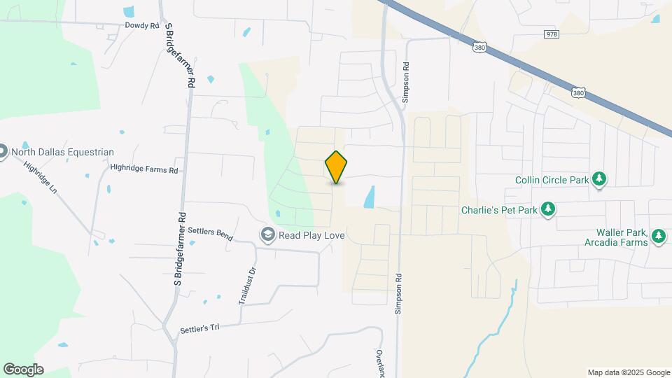 1023 Emberwood Dr Map and Location Details