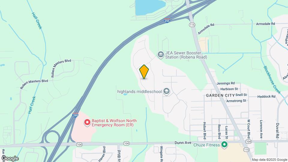 11643 Pleasant Creek Dr Map and Location Details