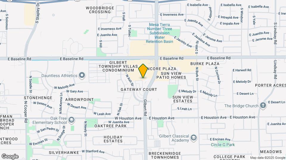 1447 N Dana St Map and Location Details