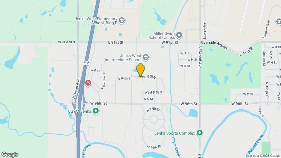 528 North Willow Pl W Map and Location Details