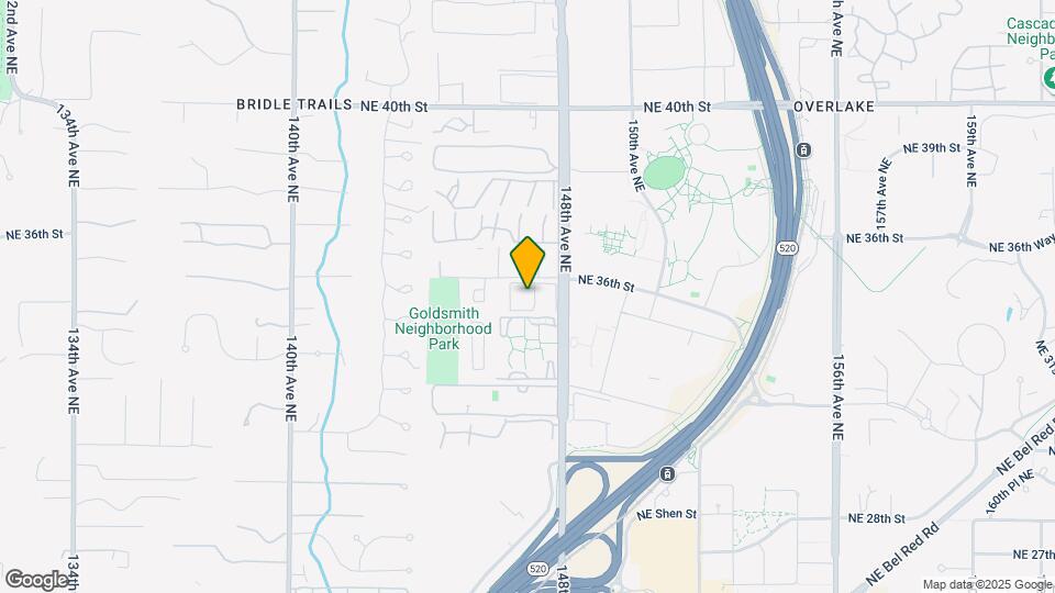 14629 NE 35th St Map and Location Details