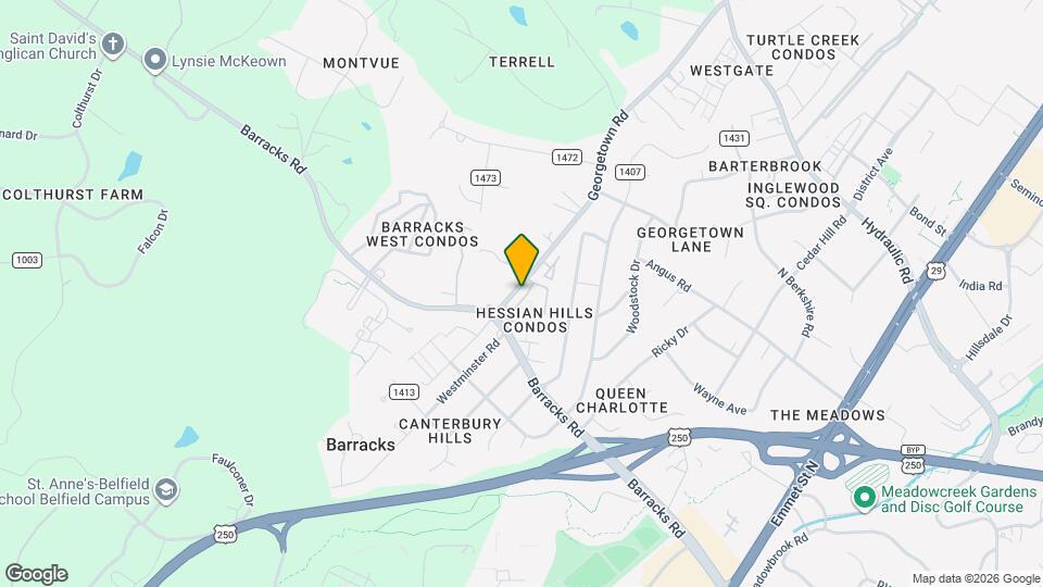137 Hessian Hills Cir Map and Location Details