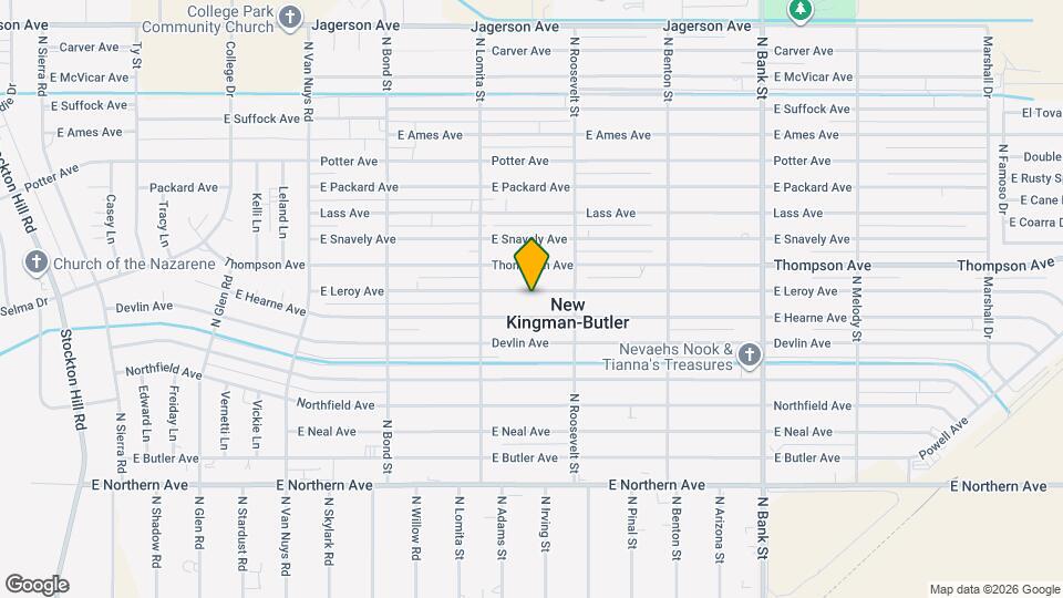 2480 E Leroy Ave Map and Location Details