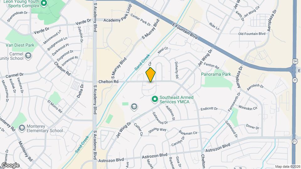 4356 Hawks Lookout Ln Map and Location Details