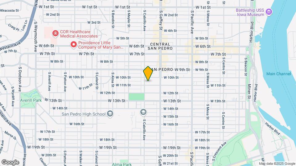 778 W 11th St Mapa y Detalles de la Ubicación