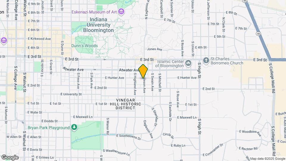 512 S Eagleson Ave Mapa y Detalles de la Ubicación