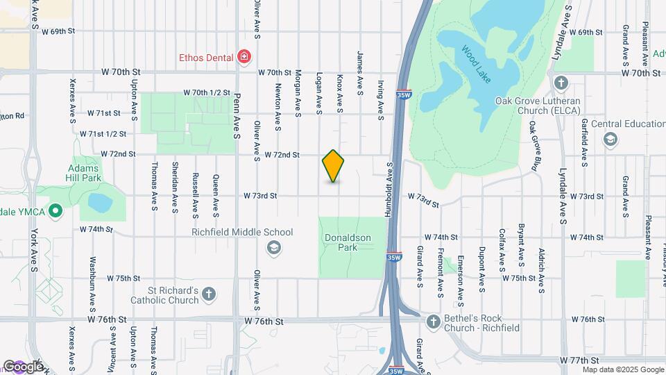 7238 Knox Ave S Map and Location Details