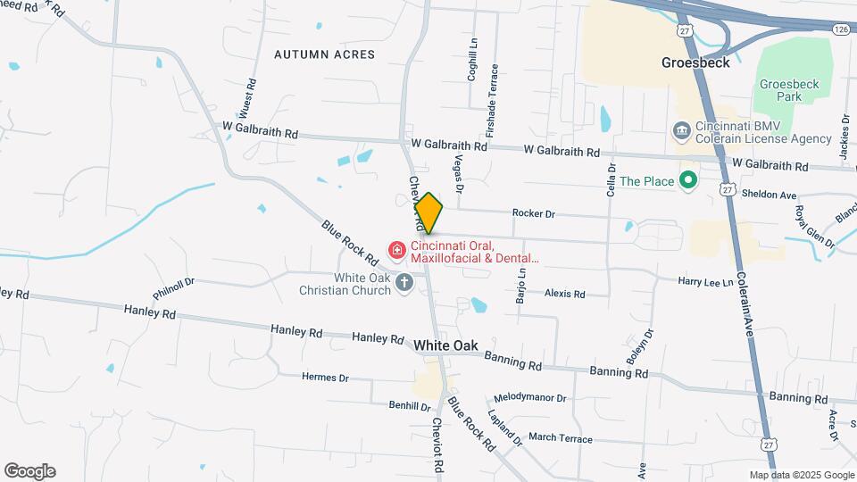 7700-7714 Cheviot Rd Map and Location Details