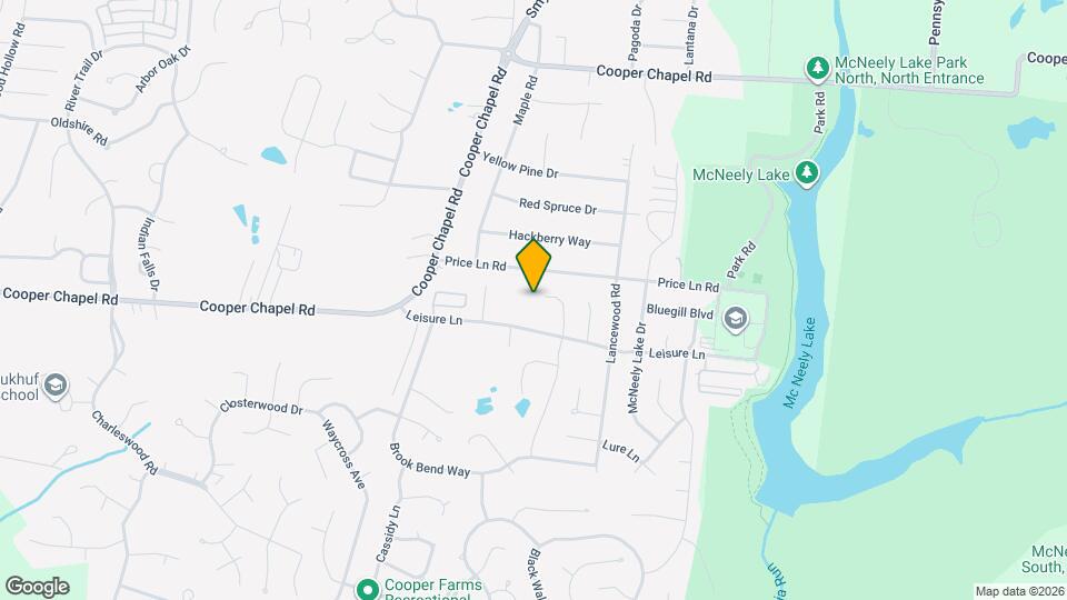 9700 Springwater Ct Map and Location Details