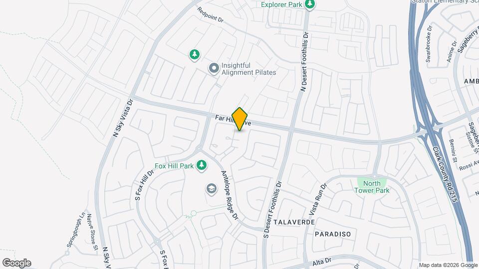 44 Alamere Falls Dr Map and Location Details