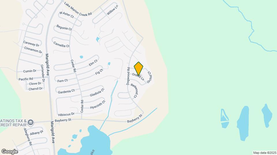 48 Orchid Ln Map and Location Details