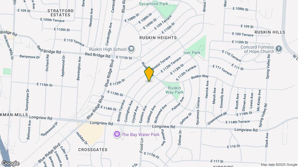 11209 Corrington Ave Map and Location Details