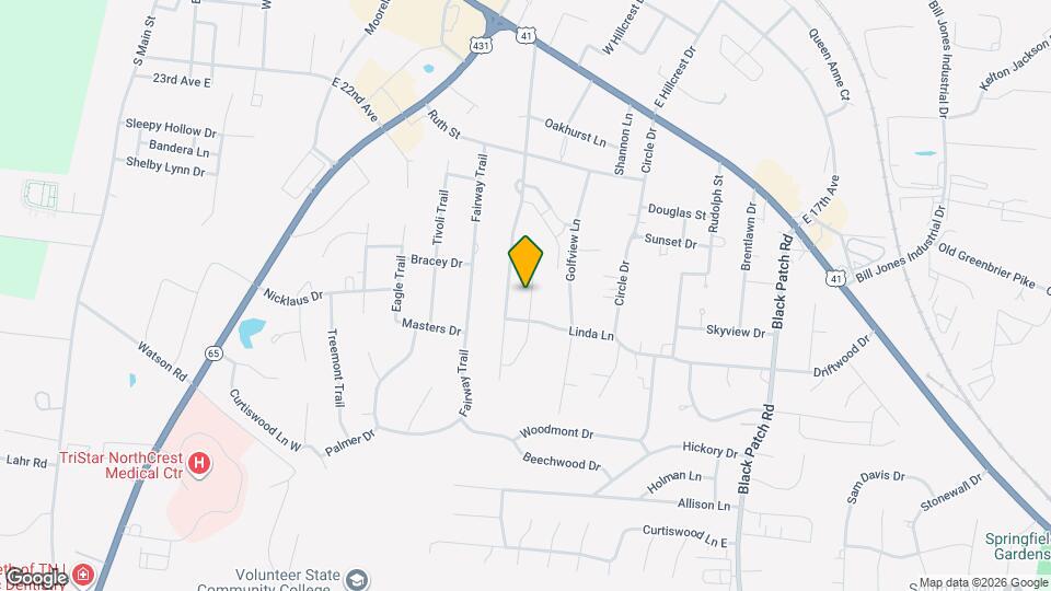 1059 Berra Dr Map and Location Details