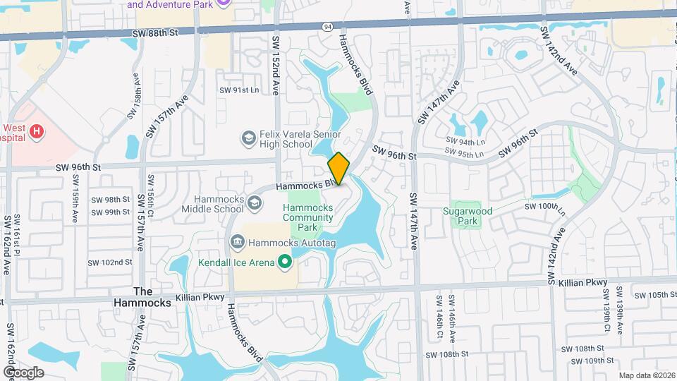 9703 Hammocks Blvd Map and Location Details