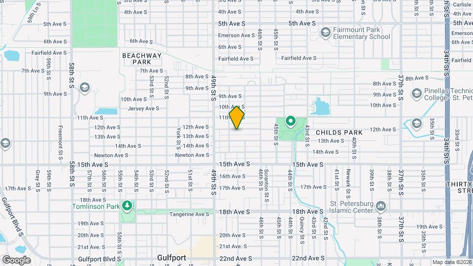 4722 12th Ave S Map and Location Details