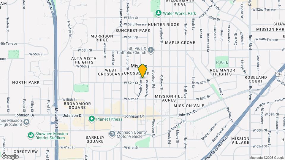 5639 Beverly Ave Map and Location Details