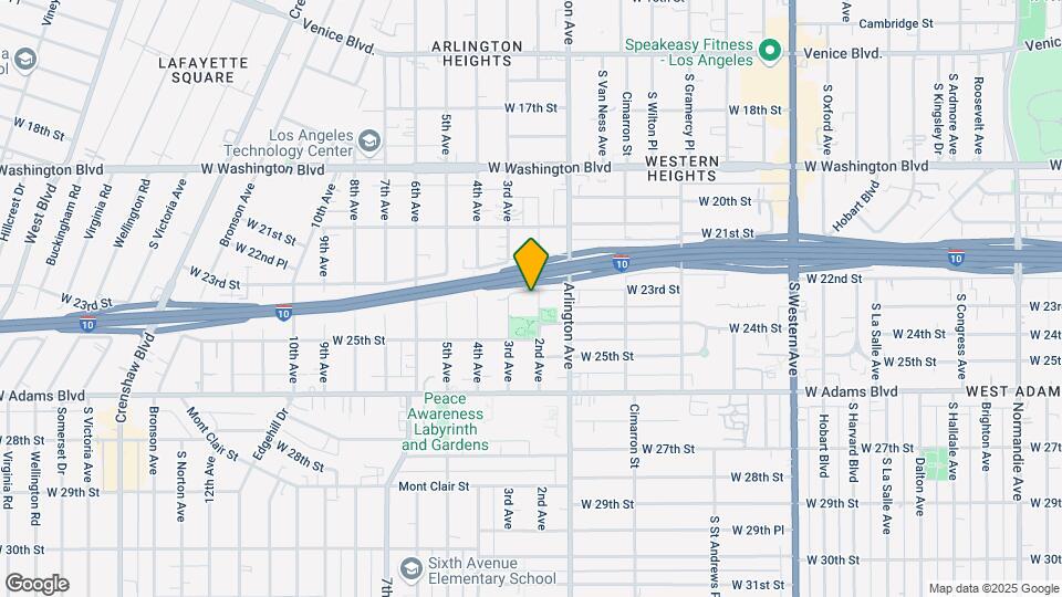 2319 2nd Ave Mapa y Detalles de la Ubicación