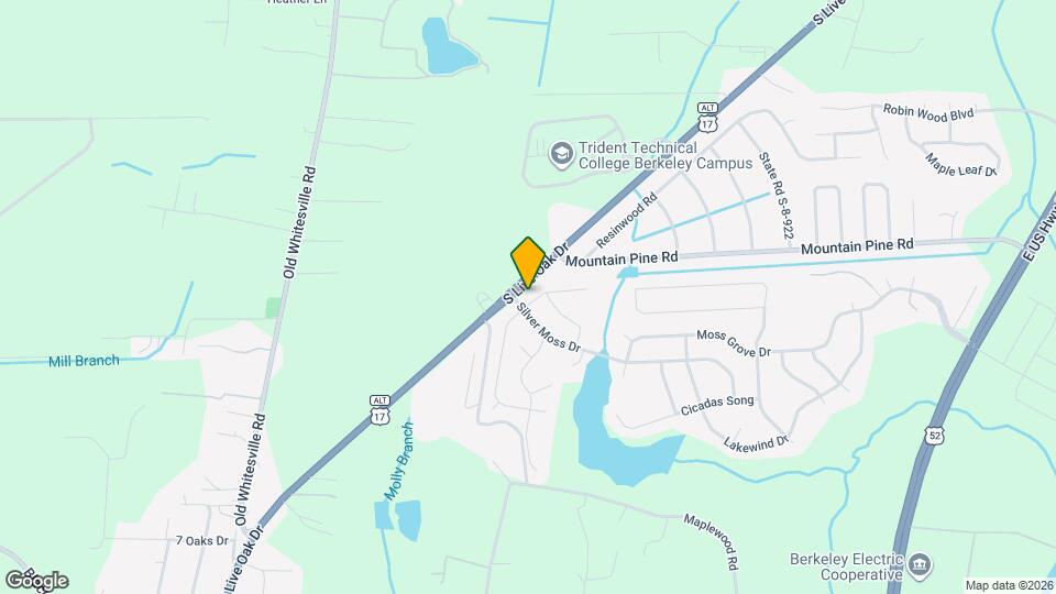 104 Lakestone Rd Map and Location Details