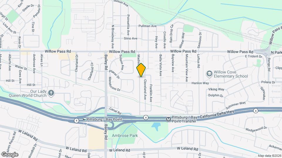 215 Madison Ave Map and Location Details