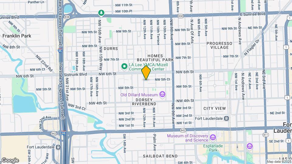 1136 NW 5th Ct Map and Location Details