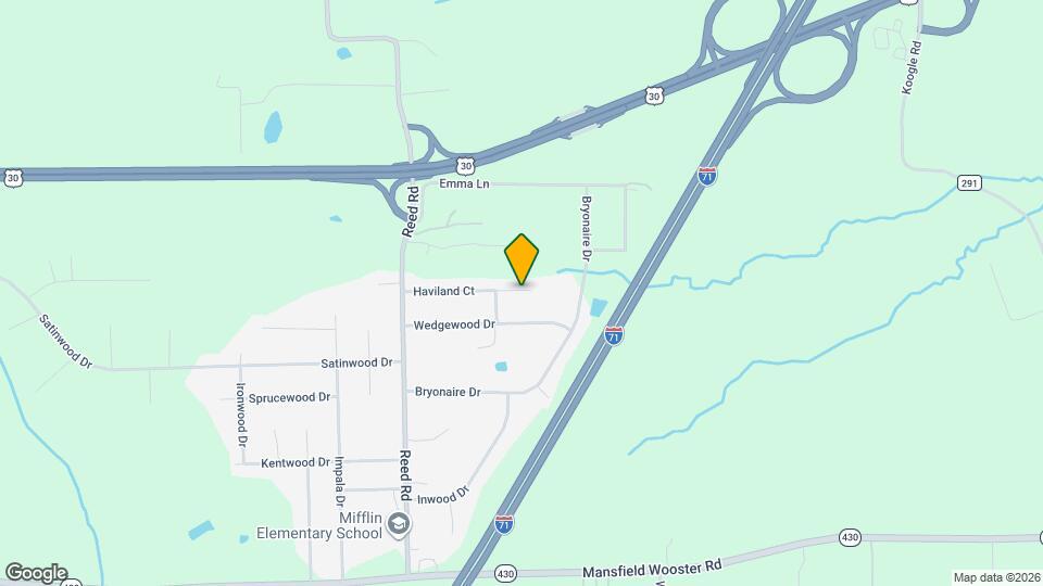 2504 Haviland Ct Mapa y Detalles de la Ubicación