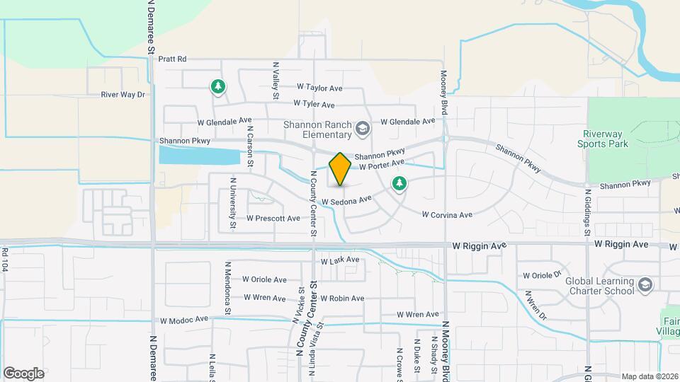 2715 W Brooke Ave Map and Location Details